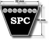 SPC Section V Belts - 22x18mm